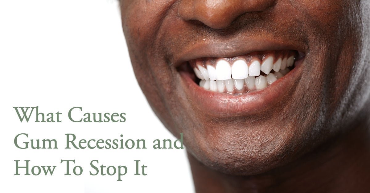 What causes gum recession and how can I stop it?