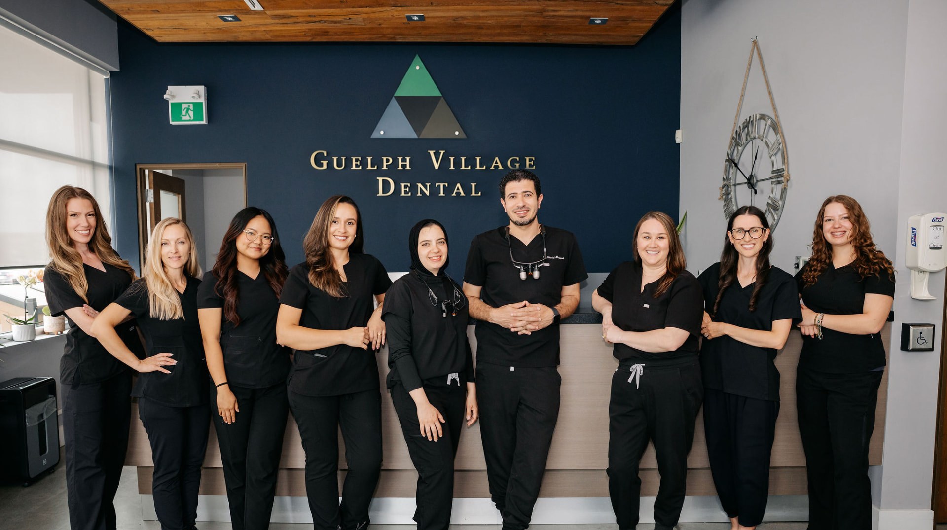 Guelph Village Dental team group photo