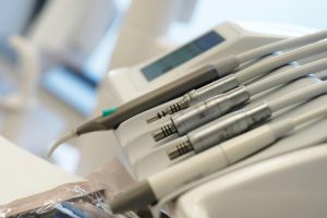 Close-up of dental tools